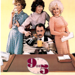 Jane Fonda, Dolly Parton, Dabney Coleman, and Lily Tomlin in 9 to 5 (1980)