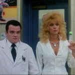 Judy Landers and Raymond O’Connor in I Was a Teenage Sex Mutant (1989)