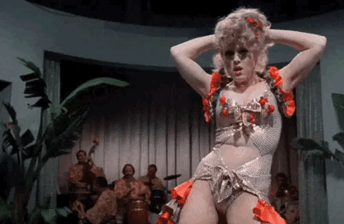 Bernadette Peters offers a burlesque bump