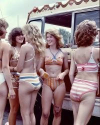 Beach time in the 80s