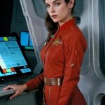 1982, Kirstie Alley made her film debut in Star Trek II- The Wrath of Khan