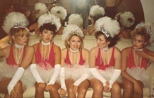 1982 The Go-Go’s on set of their video “Vacation”