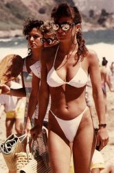 Renaca beach, Chile in the 1980s. …