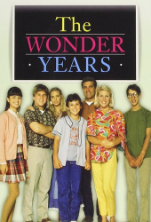 Fred Savage, Olivia d’Abo, Danica McKellar, Jason Hervey, Dan Lauria, Alley Mills, and Josh Saviano in The Wonder Years (1988)