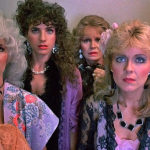 Tawny Kitaen, Martina Finch, Deborah Harmon, Tracy Smith, Wendie Jo Sperber, and Barbara Stuart in Bachelor Party (1984)