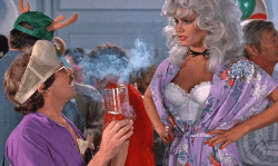 Tawny Kitaen and Gary Grossman in Bachelor Party (1984)