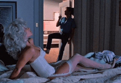 Tom Hanks and Tawny Kitaen in Bachelor Party (1984)