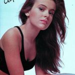 Alyssa Milano Black Halter – Tutti Frutti January 1989