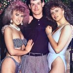 Wanderers striker Trevor Morgan helped judge Miss Hawthorns beauty contest in 1988.