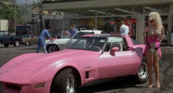 Angelyne in Earth Girls Are Easy (1988)