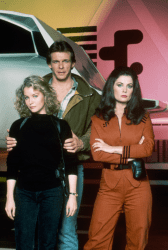 Jane Badler, Marc Singer, and Faye Grant in V The Final Battle (1984)