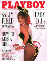 March 1986 : Playboy : Sally Field