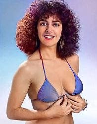 Marina Sirtis did some modeling
