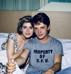 Helen Slater and Michael J. Fox : The Secret of My Success (1986)