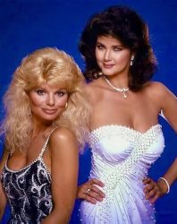 Loni Anderson and Lynda Carter in Partners in Crime (1984)