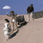 Bill Pullman, John Candy, Joan Rivers, Daphne Zuniga, and Lorene Yarnell Jansson in Spaceballs (1987)