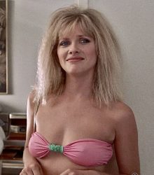 Barbara Crampton in Fraternity Vacation (1985) Screenshot