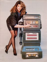 Publicity shot of Kirsty Alley for Runaway (1984)
