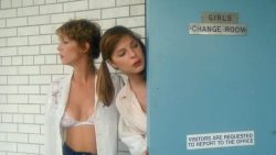 Jamie Lee Curtis and Mary Beth Rubens in Prom Night (1980)